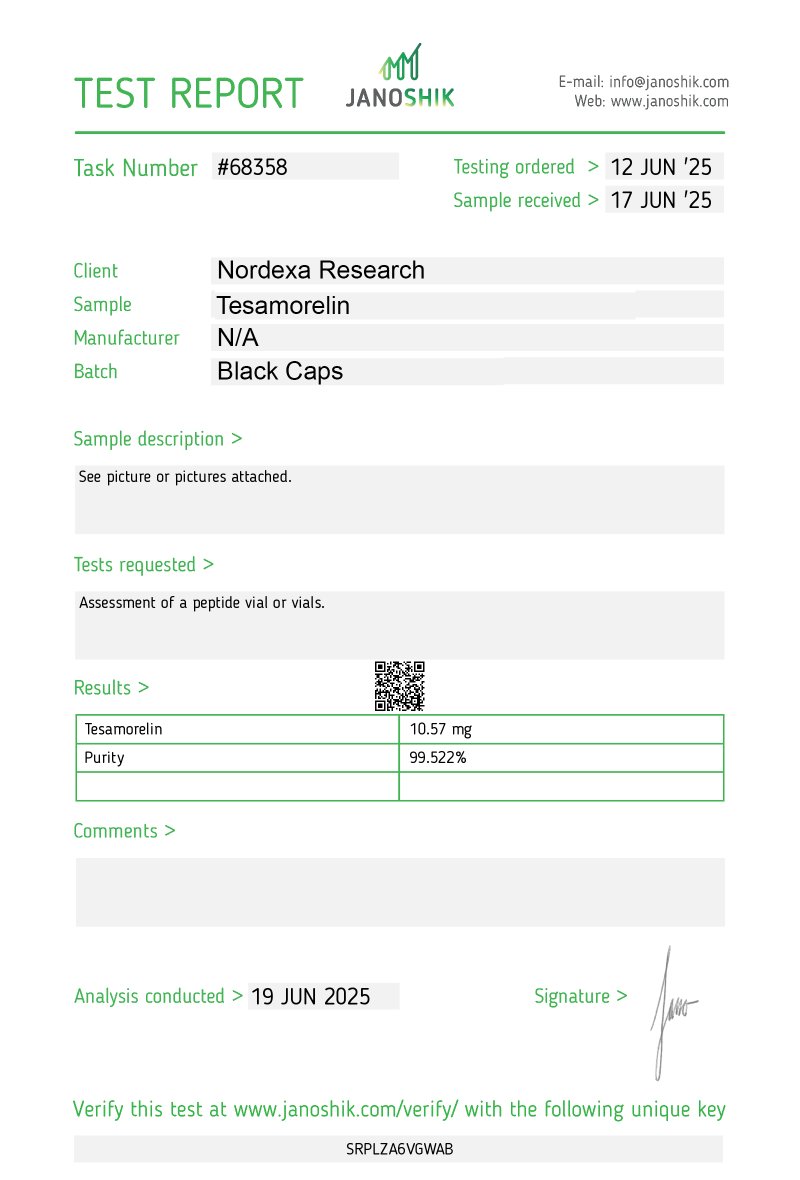 Tesamorelin 10mg – Research Peptide (Canada) - Image 2
