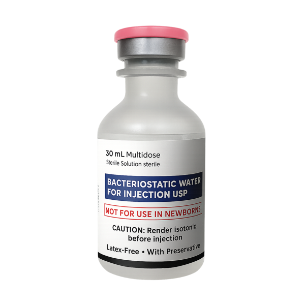 Buy Bacteriostatic Water Canada – 30mL sterile lab diluent – Nordexa Research