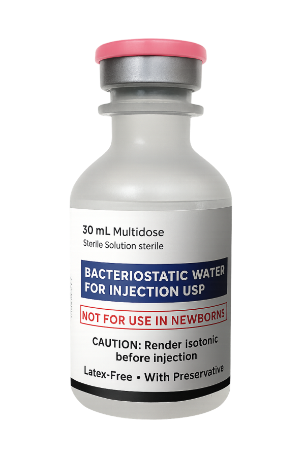 Buy Bacteriostatic Water Canada – 30mL sterile lab diluent – Nordexa Research