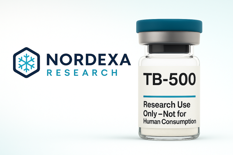 Buy TB-500 Canada – research-use vial with Nordexa Research branding