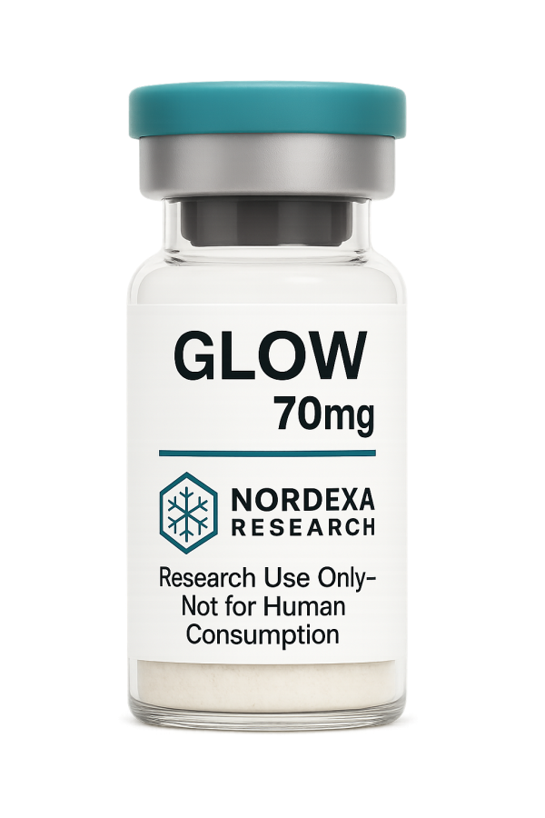 Buy GLOW Canada – 70mg research peptide – Nordexa Research – for research use only